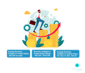 Average Business Intelligence Analyst Salary in USA