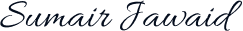 Sumai Jawaid sign